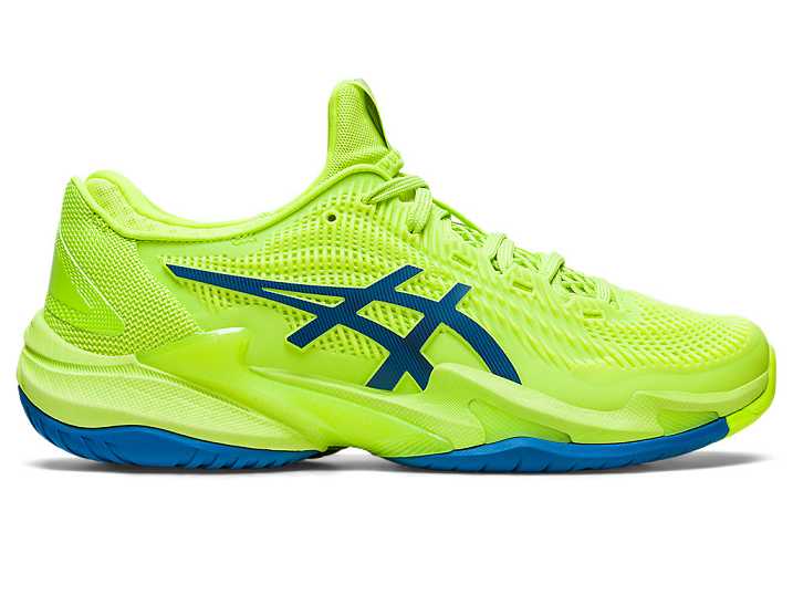Women's Asics COURT FF 3 Tennis Shoes Green / Blue | Israel-9786423