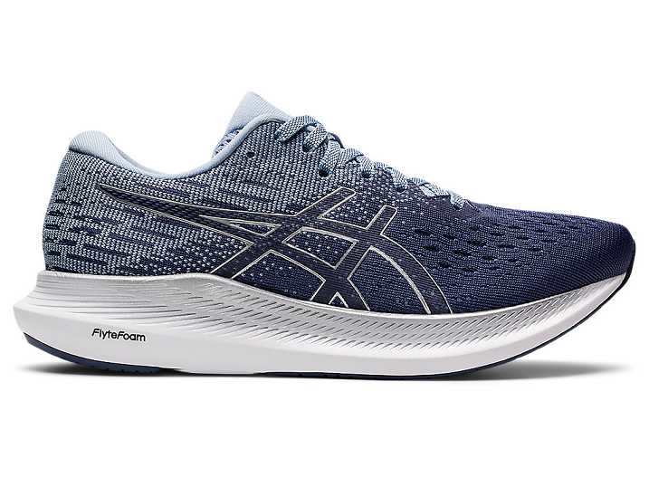Women's Asics EVORIDE 2 WIDE Running Shoes Blue / Silver | Israel-7293851