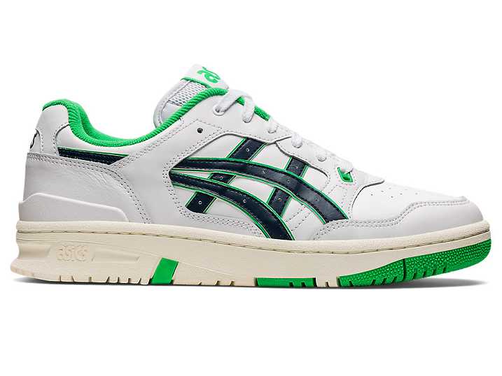 Women's Asics EX89 Sneakers White / Blue | Israel-5618074
