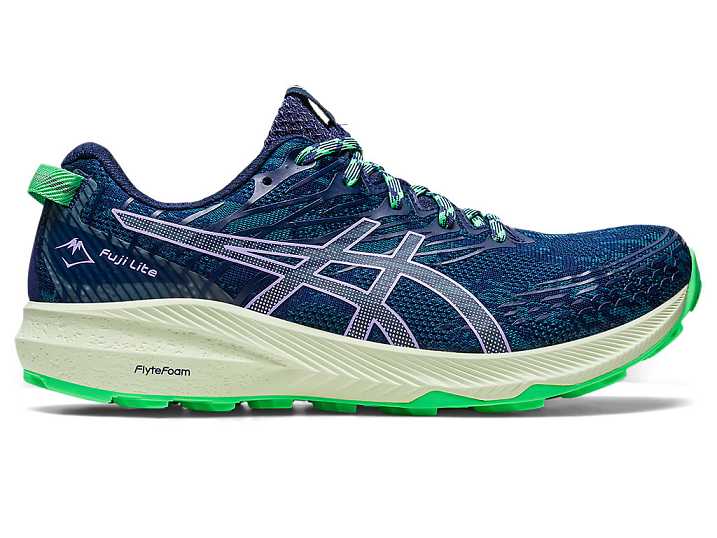 Women's Asics Fuji Lite 3 Trail Running Shoes Turquoise / Purple | Israel-2051846