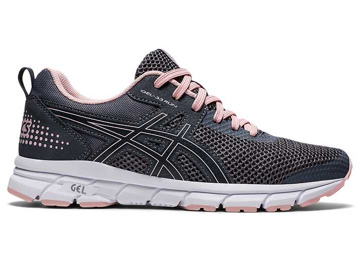 Women's Asics GEL-33 Running Shoes Black / Grey | Israel-3954068