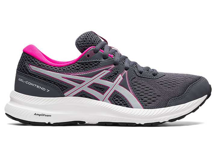 Women's Asics GEL-CONTEND 7 Walking Shoes Grey | Israel-9408127