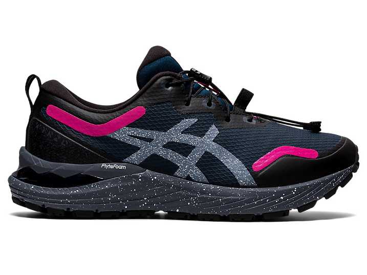 Women's Asics GEL-CUMULUS 23 AWL Running Shoes Blue / Pink | Israel-4176803