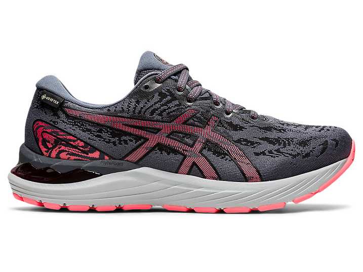 Women's Asics GEL-CUMULUS 23 G-TX Running Shoes Grey / Black | Israel-9071648