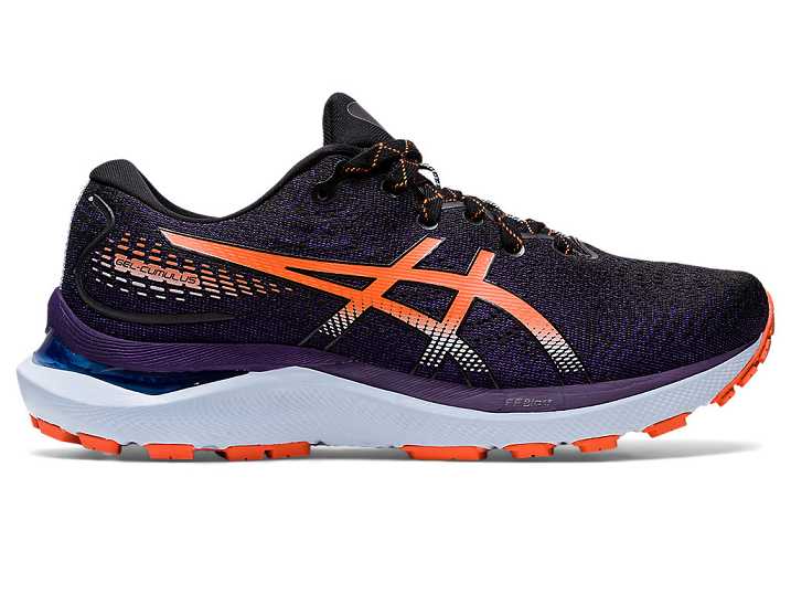 Women's Asics GEL-CUMULUS 24 TR NATURE BATHING Running Shoes Dark Purple | Israel-7160348