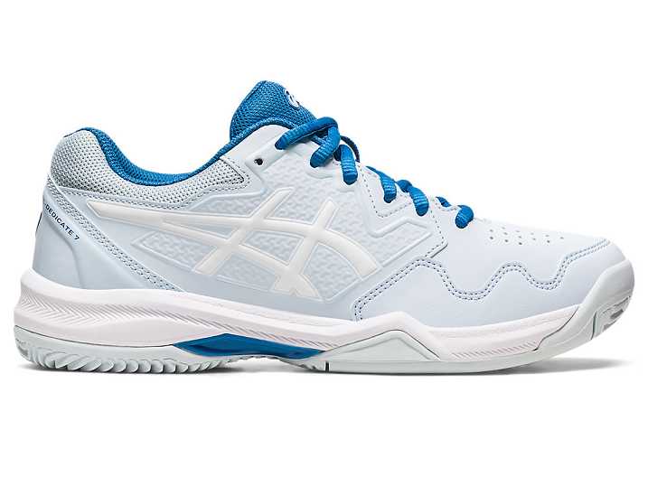 Women's Asics GEL-DEDICATE 7 CLAY Tennis Shoes Cream / White | Israel-9306817