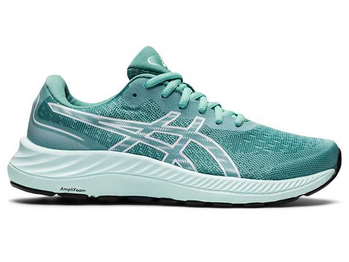 Women's Asics GEL-EXCITE 9 Walking Shoes Green / White | Israel-8056423