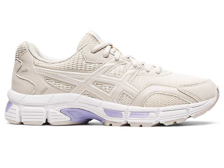 Women's Asics GEL-JOG MC Walking Shoes Khaki / White | Israel-0538627