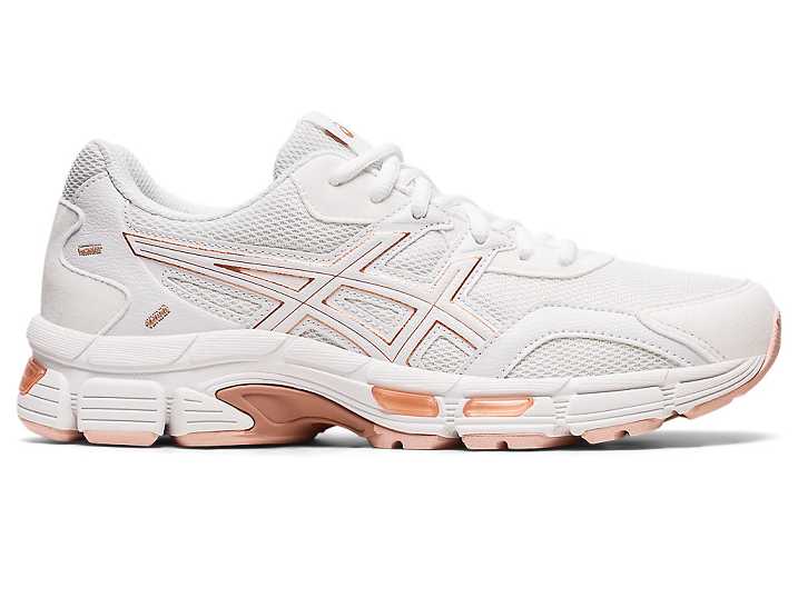 Women's Asics GEL-JOG MC Walking Shoes White / Turquoise | Israel-4931725