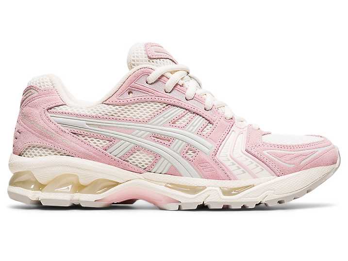 Women's Asics GEL-KAYANO 14 Sneakers Cream / Pink | Israel-0951367