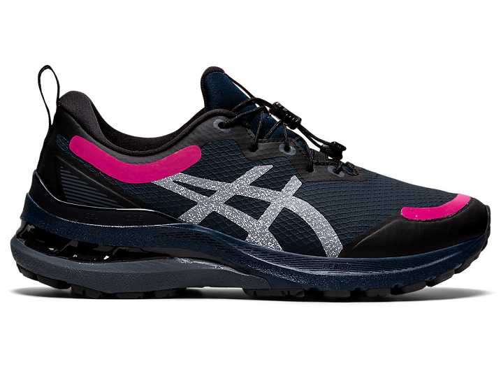 Women's Asics GEL-KAYANO 28 AWL Running Shoes Blue / Pink | Israel-1397864