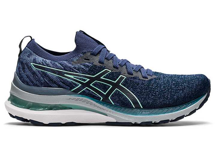 Women's Asics GEL-KAYANO 28 MK Running Shoes Blue | Israel-7203845