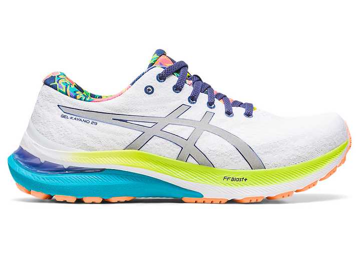 Women's Asics GEL-KAYANO 29 LITE-SHOW Running Shoes Light Green | Israel-7098623