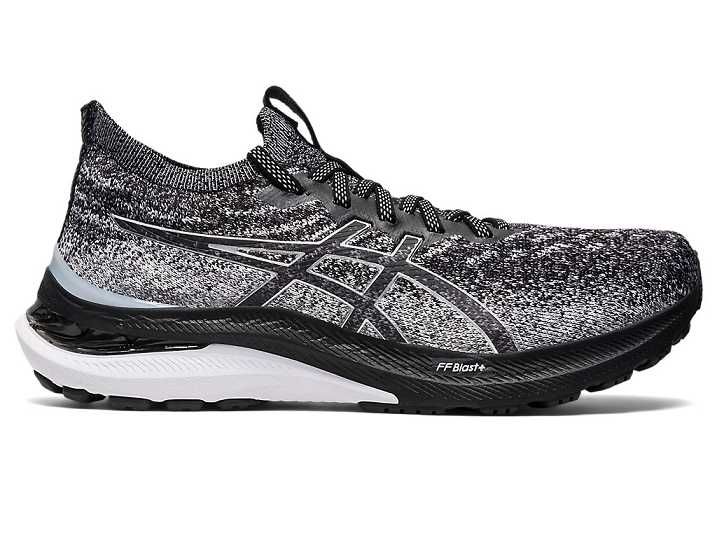 Women's Asics GEL-KAYANO 29 MK Running Shoes White / Black | Israel-4365908