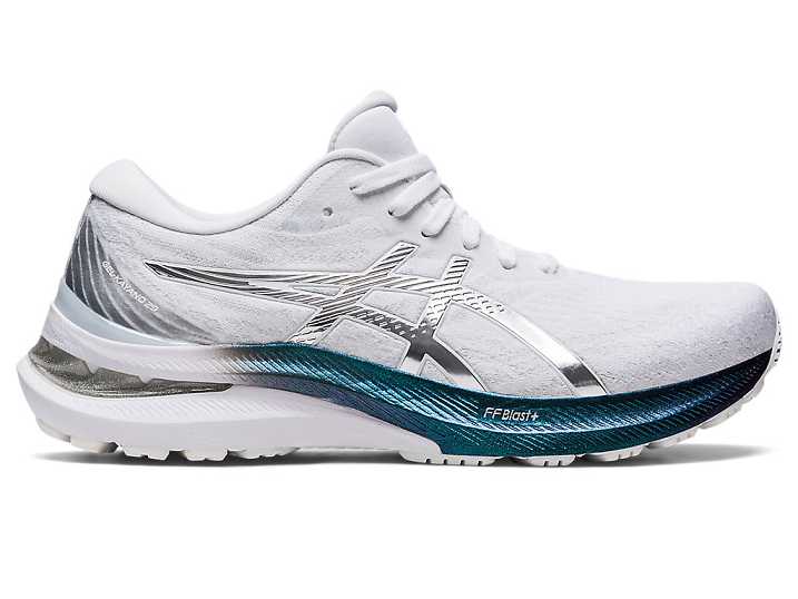 Women's Asics GEL-KAYANO 29 PLATINUM Running Shoes White / Silver | Israel-0371952