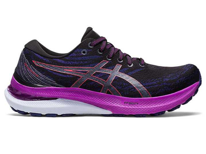 Women's Asics GEL-KAYANO 29 Running Shoes Black / Red | Israel-4185076