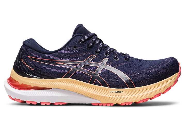Women's Asics GEL-KAYANO 29 Running Shoes Navy | Israel-5143289