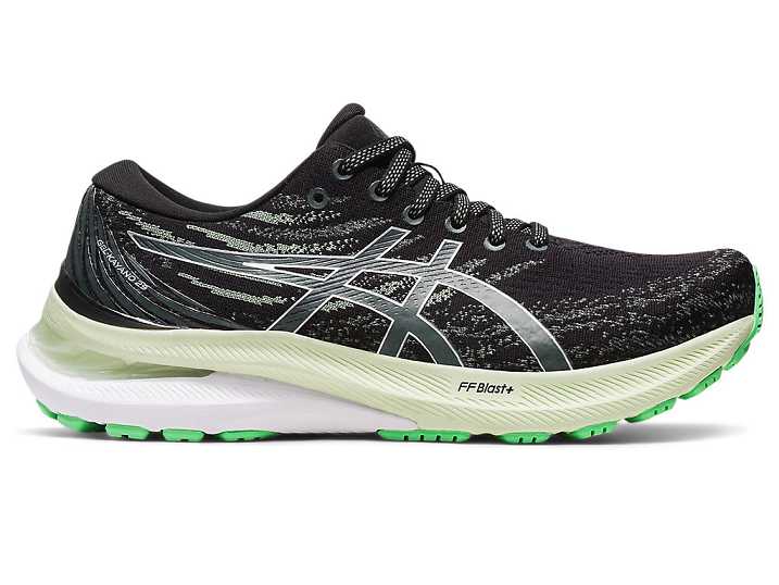 Women's Asics GEL-KAYANO 29 Running Shoes Black / Silver | Israel-5268037