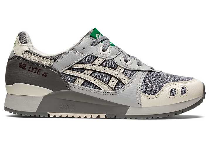 Women's Asics GEL-LYTE III OG Sneakers Grey / Cream | Israel-3185069