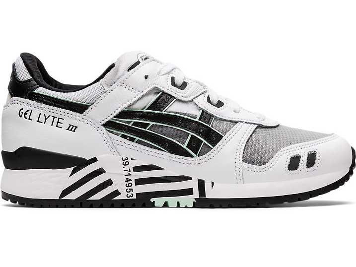Women's Asics GEL-LYTE III OG Sneakers White / Black | Israel-1560748