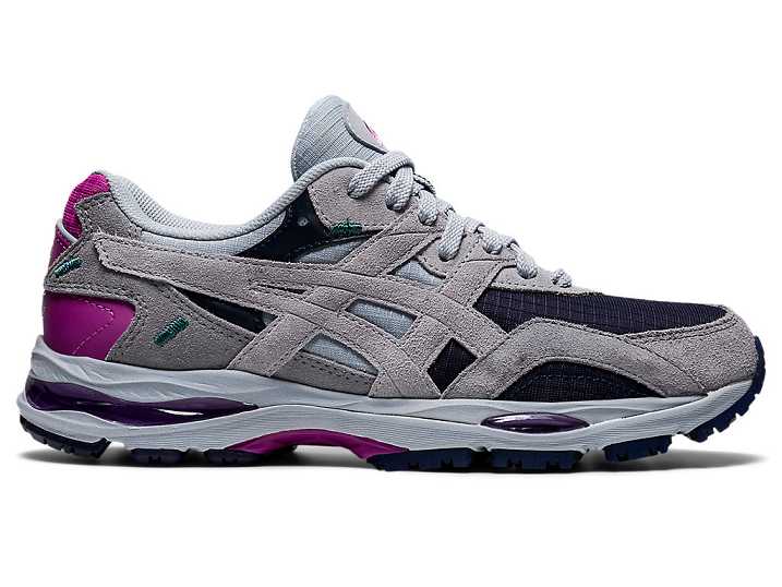 Women's Asics GEL-MC PLUS Sneakers Grey / Purple | Israel-7804316