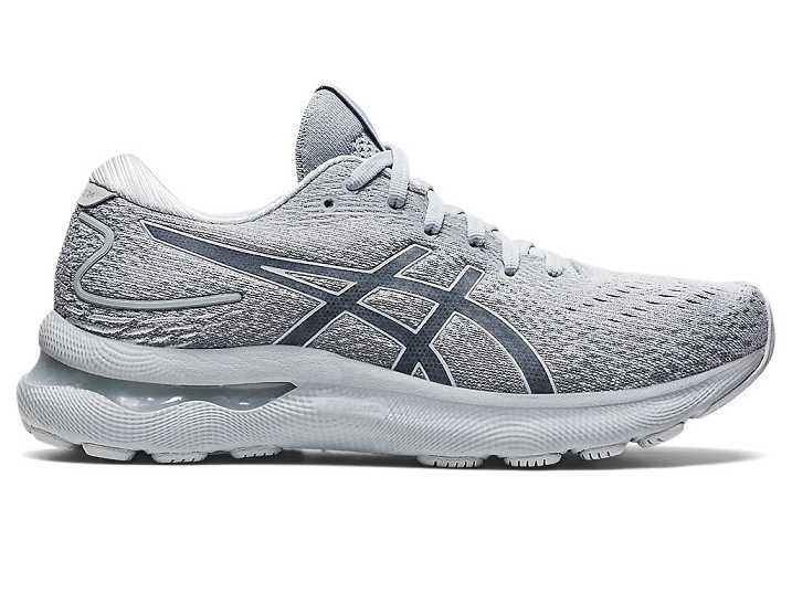 Women's Asics GEL-NIMBUS 24 Running Shoes Grey | Israel-8173524