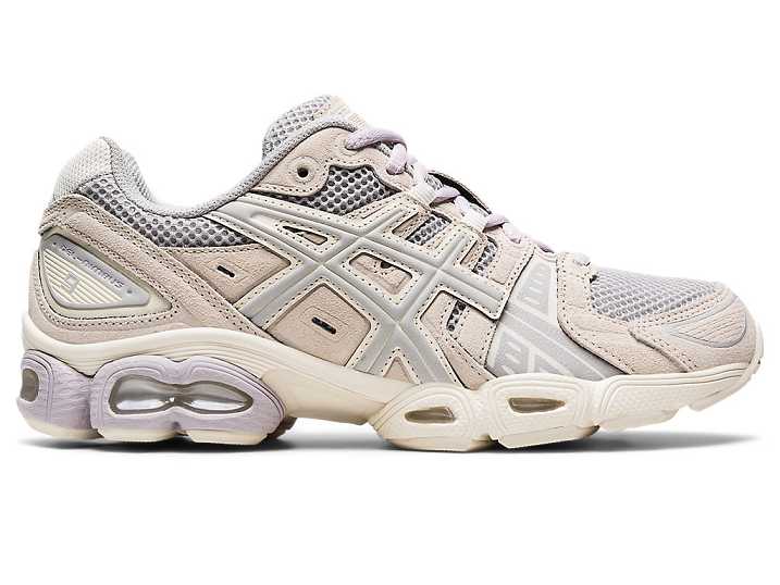 Women's Asics GEL-NIMBUS 9 Sneakers Grey | Israel-8241036