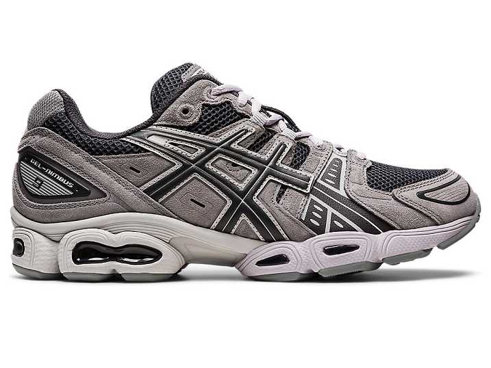 Women's Asics GEL-NIMBUS 9 Sneakers Obsidian Grey | Israel-4813657