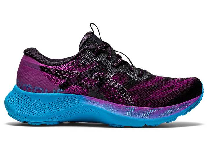Women's Asics GEL-NIMBUS LITE 2 Running Shoes Purple / Black | Israel-8239560