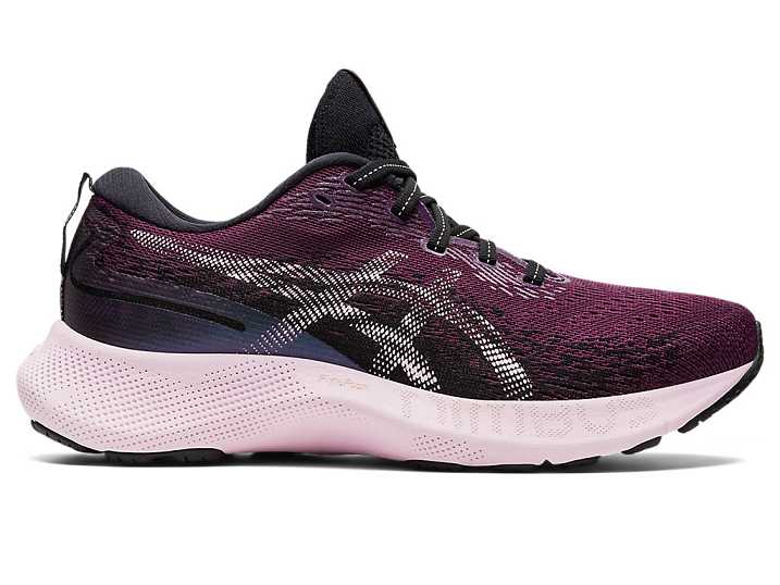 Women's Asics GEL-NIMBUS LITE 3 Running Shoes Deep Purple / Rose | Israel-6049713