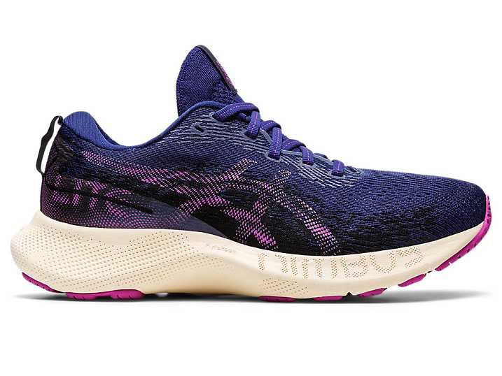 Women's Asics GEL-NIMBUS LITE 3 Running Shoes Blue / Purple | Israel-8762905