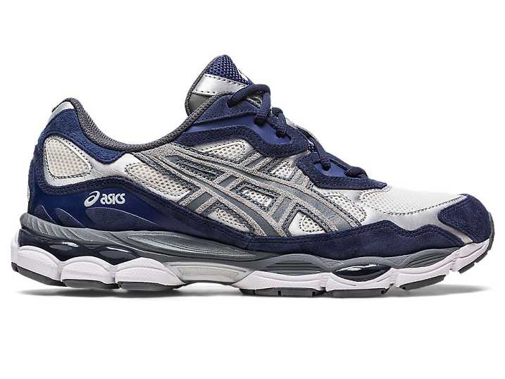 Women's Asics GEL-NYC Sneakers Cream / Grey | Israel-4506812