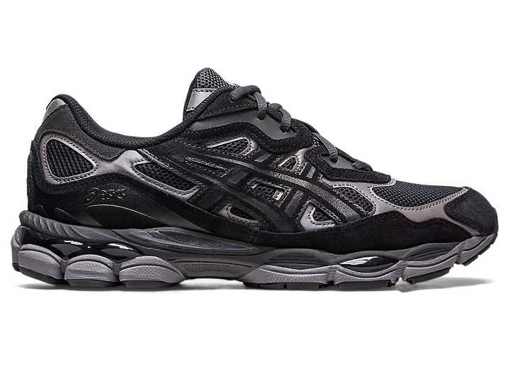 Women's Asics GEL-NYC Sneakers Deep Grey / Black | Israel-1371234