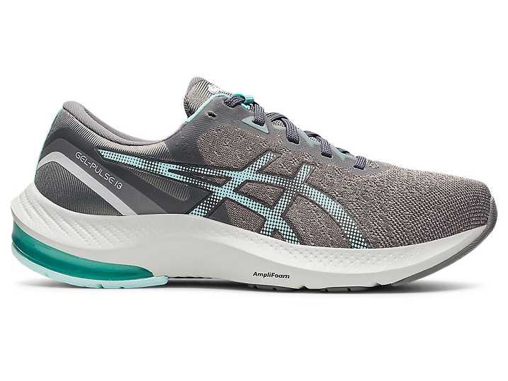 Women's Asics GEL-PULSE 13 Walking Shoes Grey / Blue | Israel-1362507