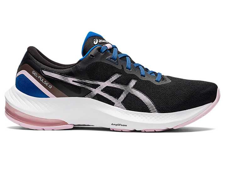 Women's Asics GEL-PULSE 13 Walking Shoes Black / Rose | Israel-9731258
