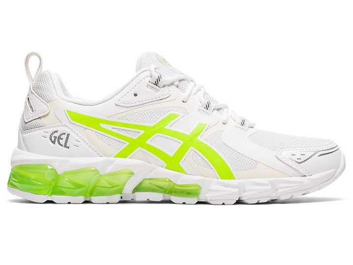 Women's Asics GEL-QUANTUM 180 Sneakers White / Green | Israel-6109573