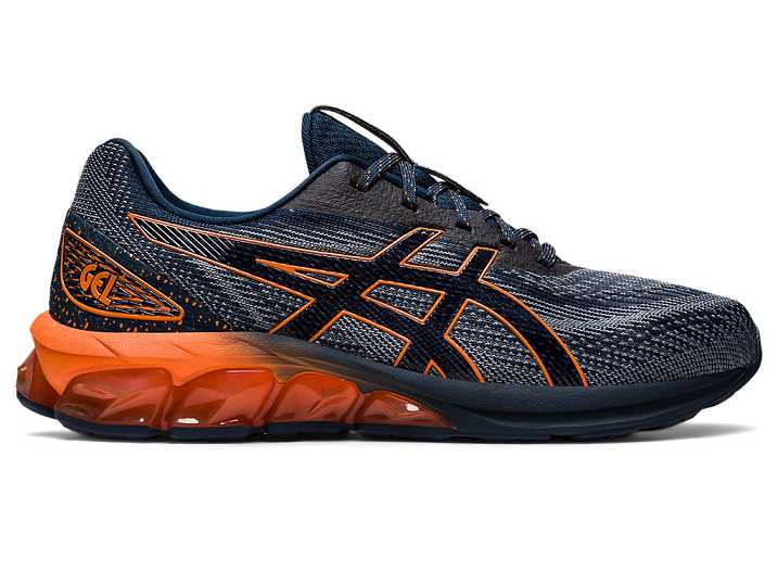 Women's Asics GEL-QUANTUM 180 VII Sneakers Blue / Orange | Israel-0421678