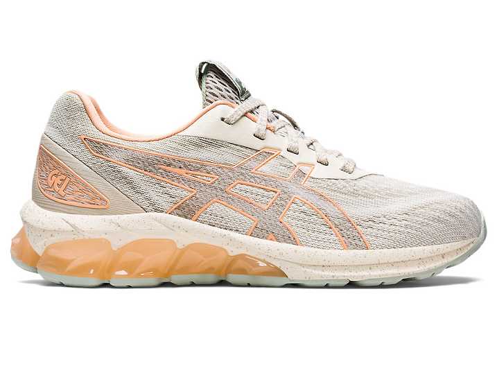 Women's Asics GEL-QUANTUM 180 VII Sneakers Grey / Cream | Israel-4937651