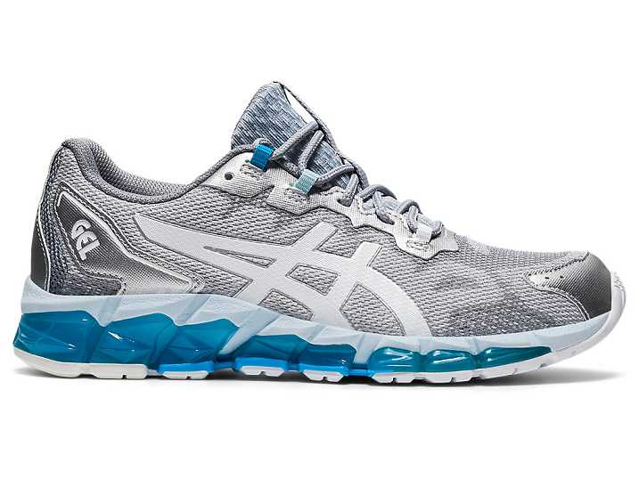 Women's Asics GEL-QUANTUM 360 6 Sneakers Grey / Blue | Israel-3698257