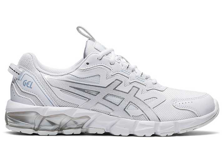 Women's Asics GEL-QUANTUM 90 3 Sneakers White / Silver | Israel-4957368
