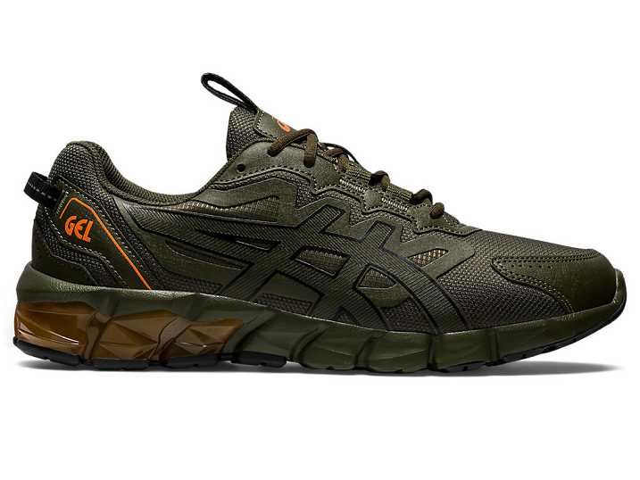 Women's Asics GEL-QUANTUM 90 3 Sneakers Olive / Black | Israel-7346028