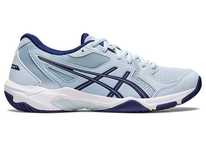 Women's Asics GEL-ROCKET 10 Volleyball Shoes Green / Blue | Israel-4230789