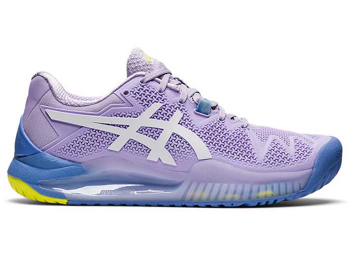 Women's Asics GEL-Resolution 8 Tennis Shoes White | Israel-0593476