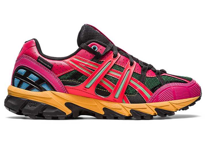 Women's Asics GEL-SONOMA 15-50 Trail Running Shoes Light Rose / Green | Israel-8453016