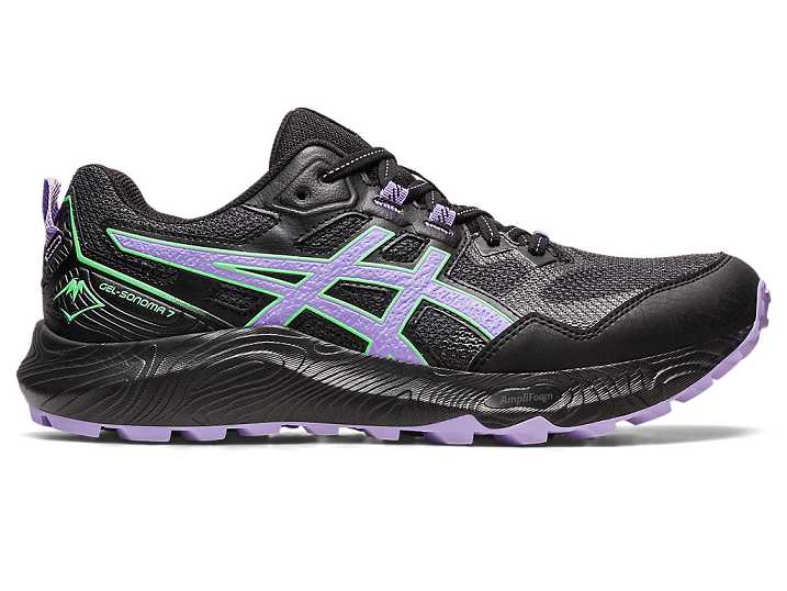 Women's Asics GEL-SONOMA 7 Trail Running Shoes Deep Grey / Purple | Israel-2157469