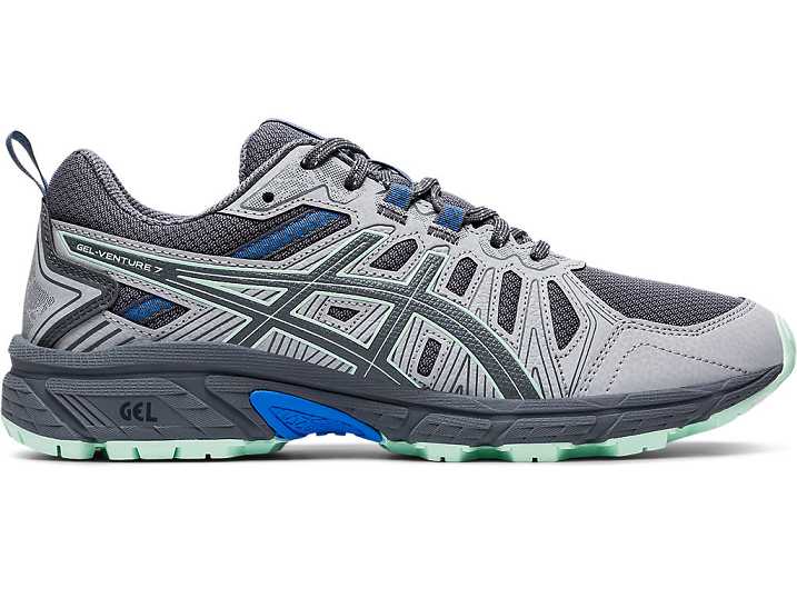 Women's Asics GEL-VENTURE 7 WIDE Trail Running Shoes Grey | Israel-6940783