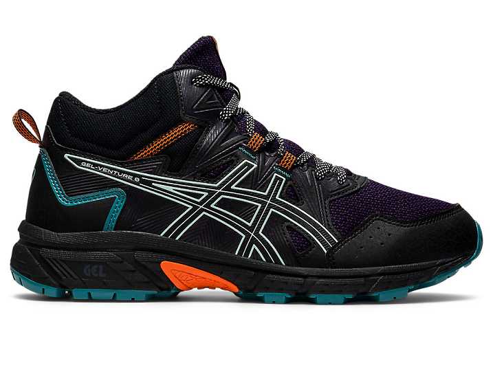 Women's Asics GEL-VENTURE 8 MT Trail Running Shoes Black | Israel-1504769