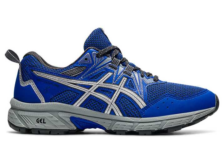 Women's Asics GEL-VENTURE 8 Trail Running Shoes Blue / Silver | Israel-6095817