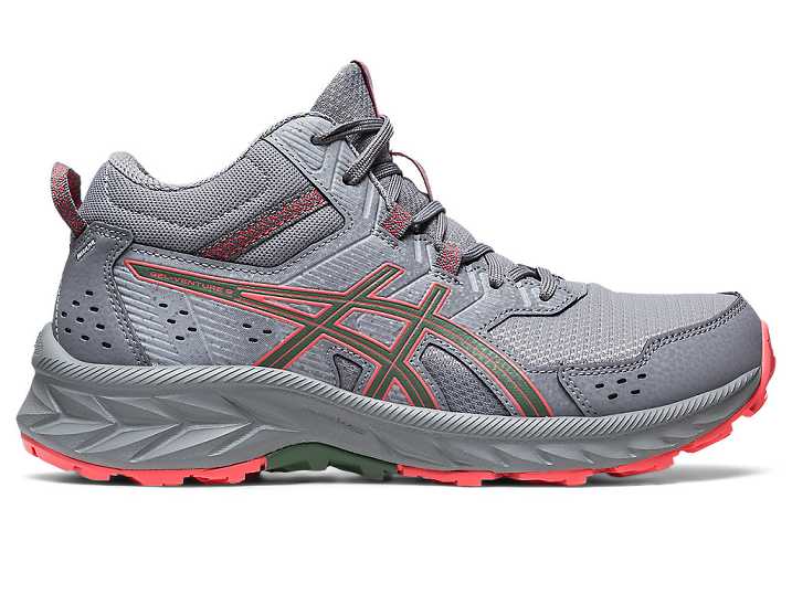 Women's Asics GEL-VENTURE 9 MT Running Shoes Grey | Israel-2794831