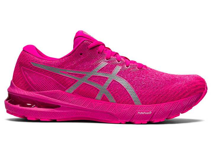 Women's Asics GT-2000 10 LITE-SHOW Running Shoes Pink | Israel-7096138